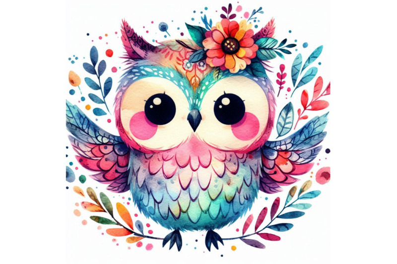 cute-owl-owl-watercolor-illustration-owl-t-shirt-print-g