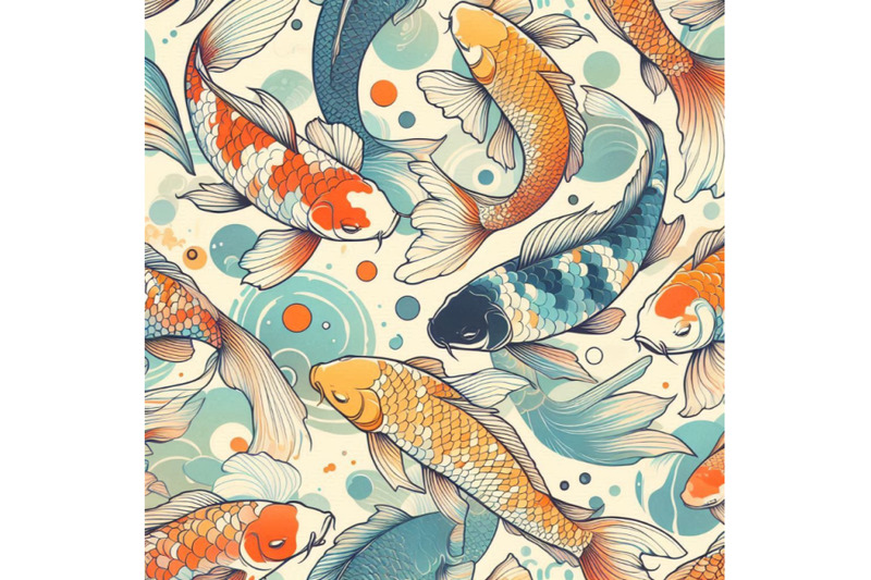 koi-carp-seamless-pattern-watercolor-fish-background