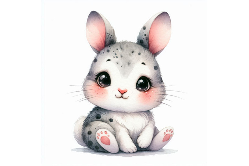 cute-rabbit-watercolor-illustration-baby-animals-series