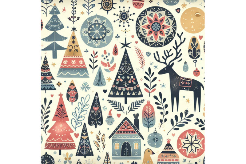 scandinavian-seamless-pattern-watercolor-christmas-ill