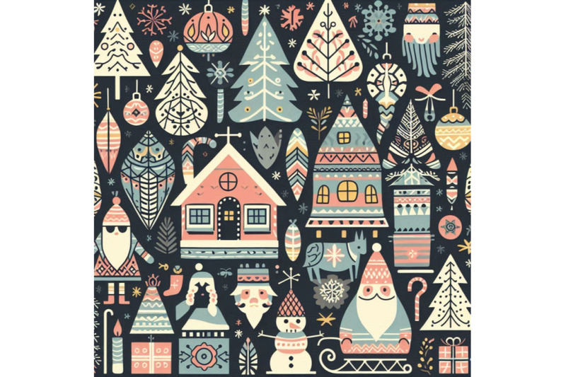 scandinavian-seamless-pattern-watercolor-christmas-ill