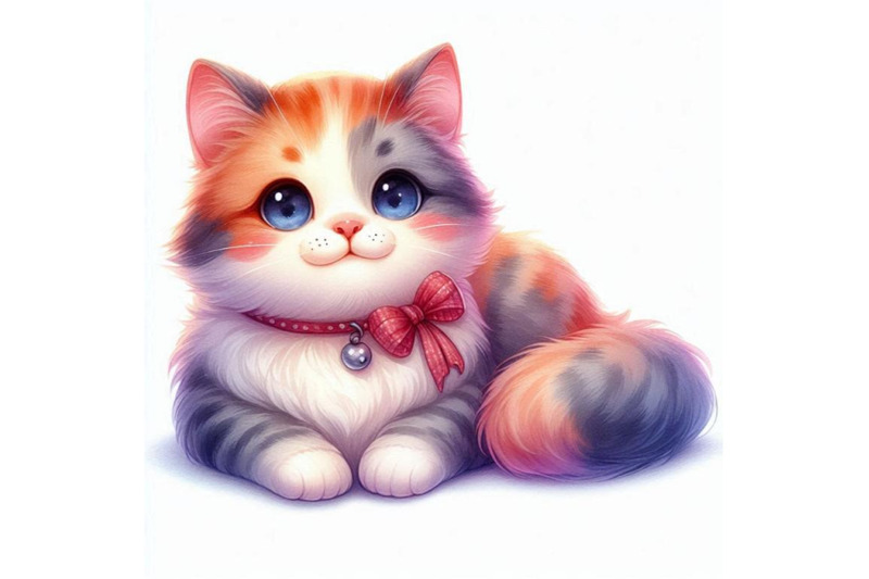 cat-cute-cat-watercolor-cat-illustration