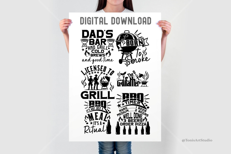 barbecue-svg-bundle-dad-bbq-shirts-bbq-svg-grilling-cut-files