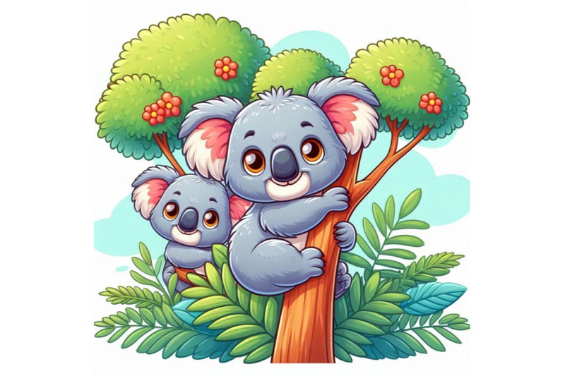 koala-koala-on-a-tree