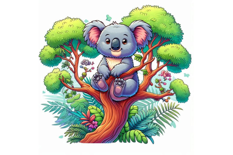 koala-koala-on-a-tree