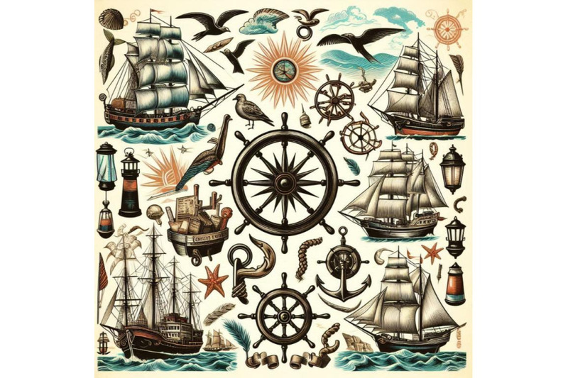 nautical-vintage-background