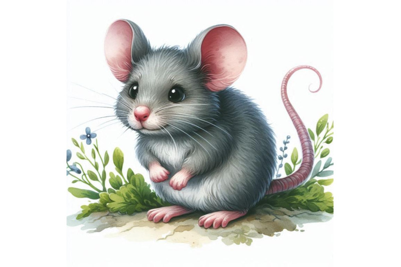 mouse-cartoon-farm-animal