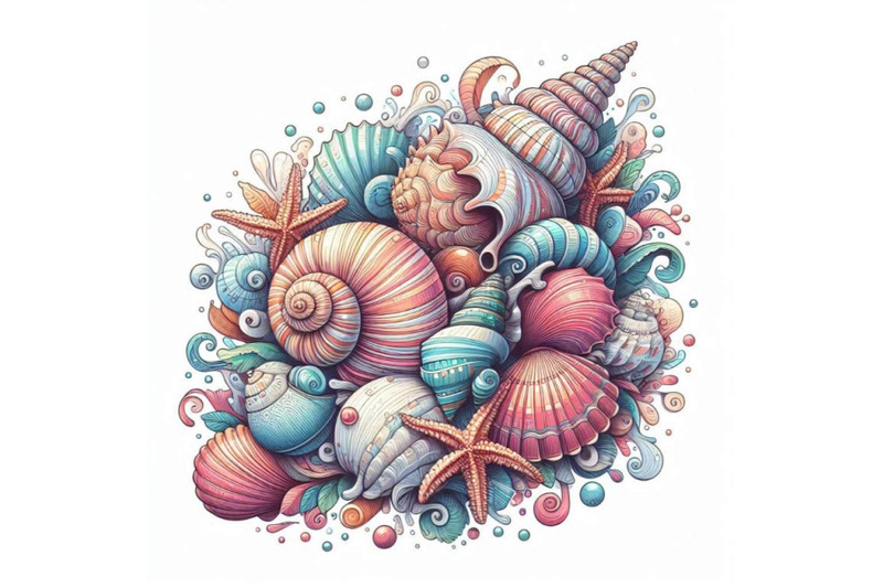 seashell-background