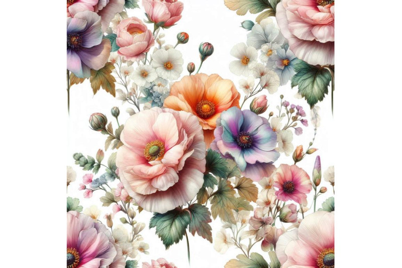 watercolor-flowers-pattern