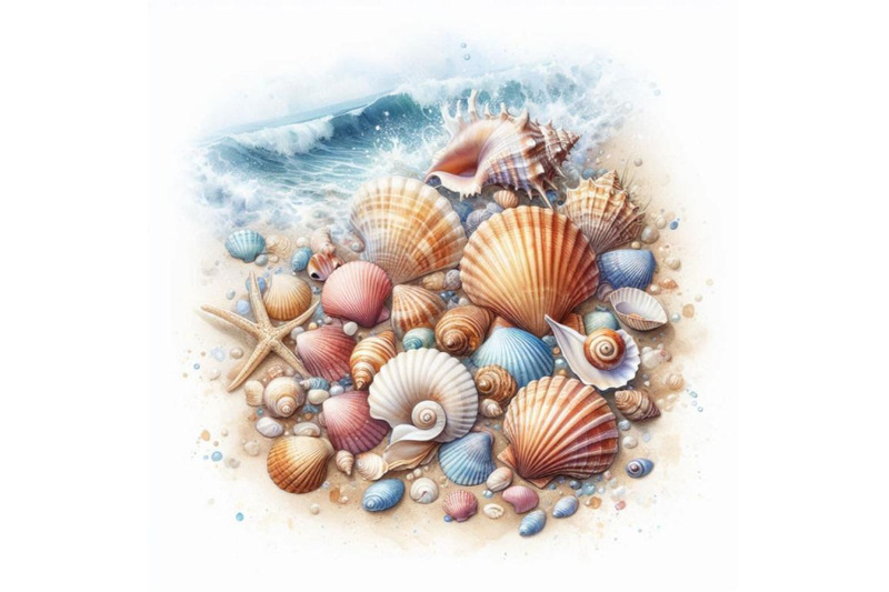 seashell-background