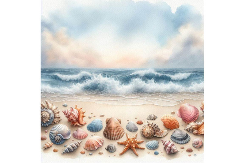 seashell-background