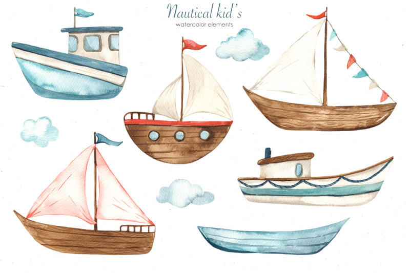 nautical-kids-watercolor