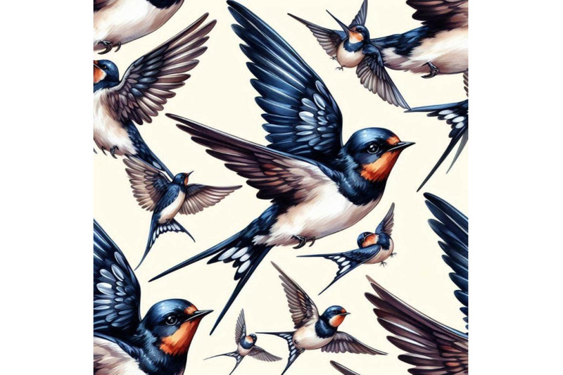 swallow-swallow-seamless-pattern-watercolor