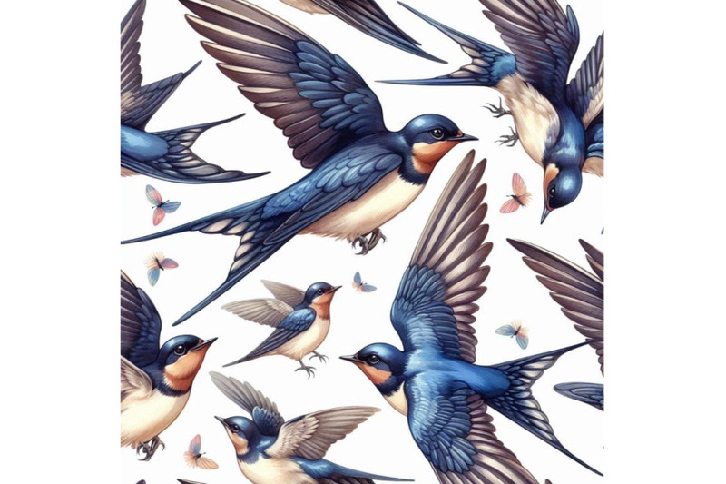 swallow-swallow-seamless-pattern-watercolor