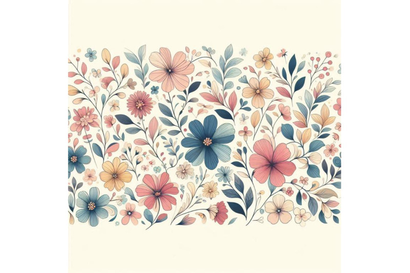 watercolor-flowers-seamless-pattern