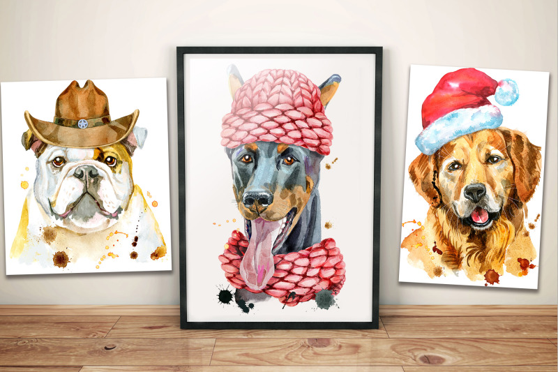 10-watercolor-dog-portraits-set-2