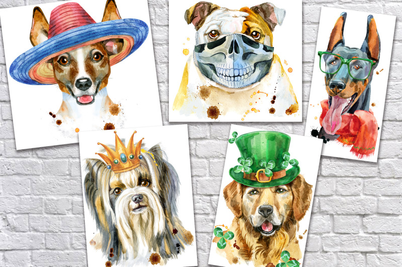 10-watercolor-dog-portraits-set-3