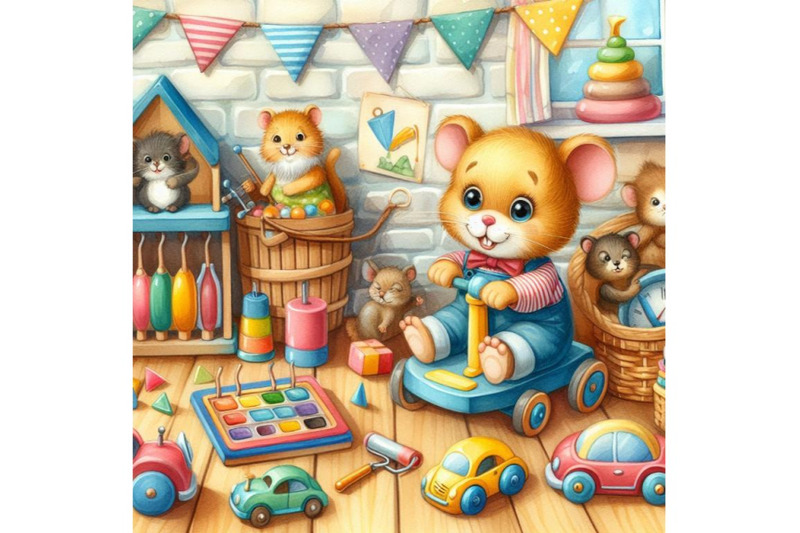 toy-background-for-children