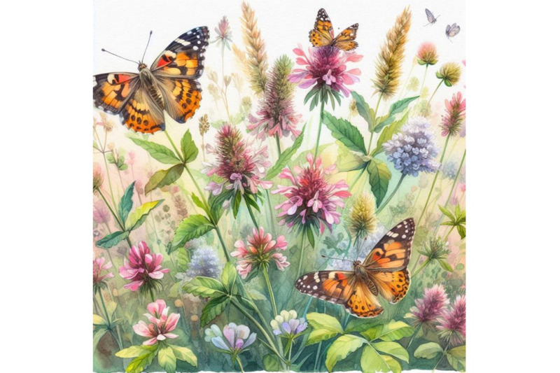 summer-rural-field-herb-flowers-and-butterfly-background