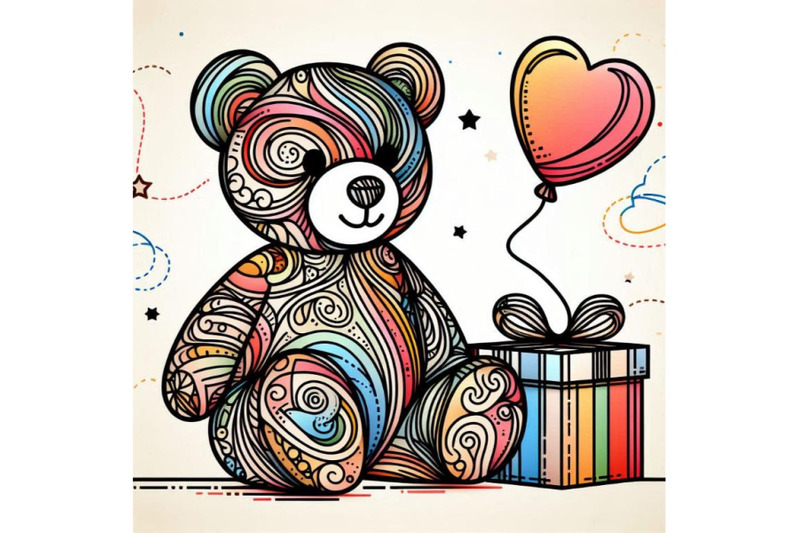 teddy-bear-toy-background-for-kid-birthday