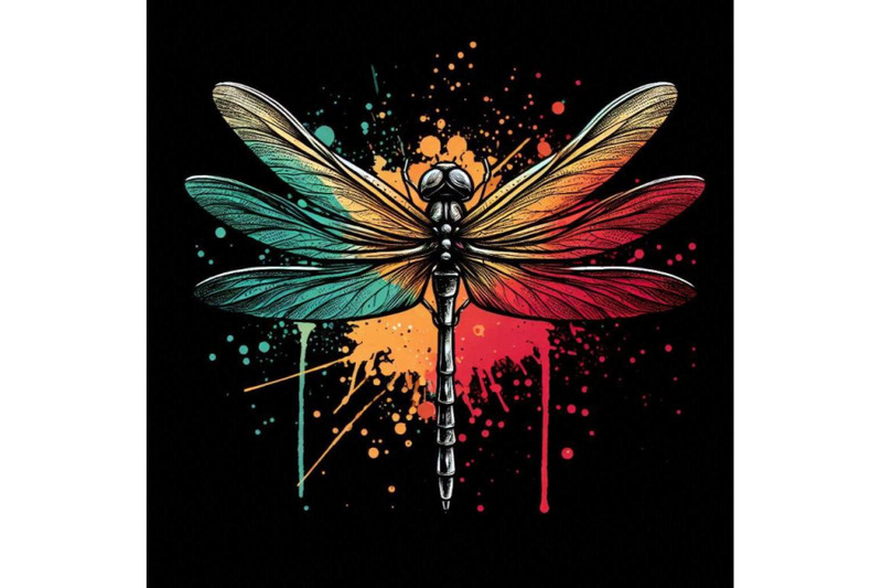 dragonfly-t-shirt-graphics-dragonfly-illustration-wit