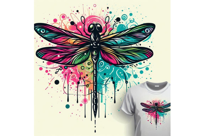 dragonfly-t-shirt-graphics-dragonfly-illustration-wit