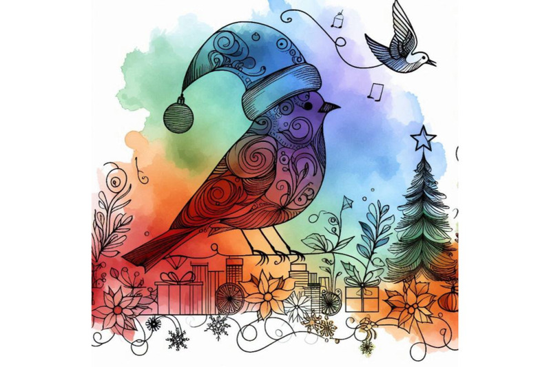 christmas-bird-and-christmas-background-waterco