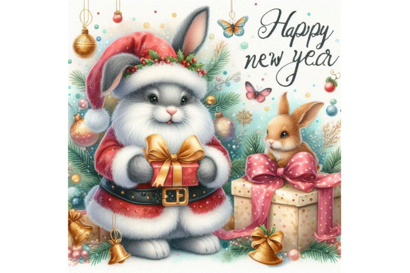 new-year-santa-bunny-background-congratula