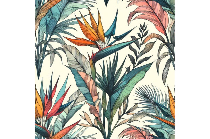 seamless-watercolor-pattern-of-paradise-garden-pl