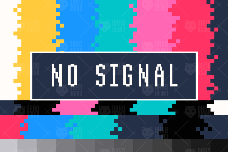 no-signal-pixel-minimalistic-background