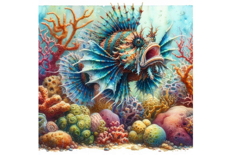 exotic-fish-coral-reef-algae-unusual-sea-faun