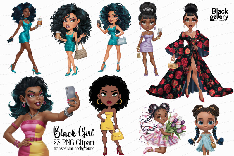 black-girl-clipart-chibi-girl-clipart