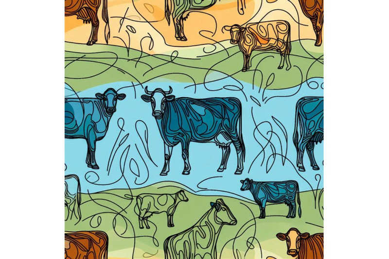 dairy-cow-on-the-field-seamless-pattern