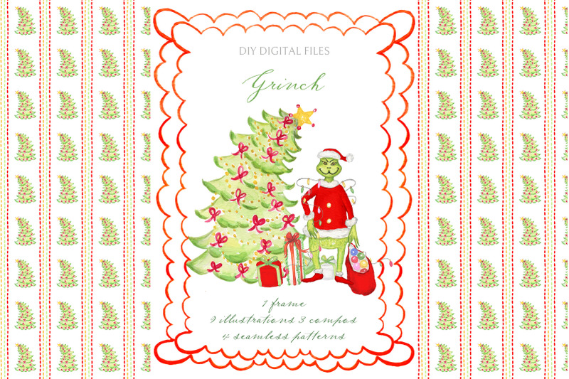 grinch-christmas-watercolor-clipart