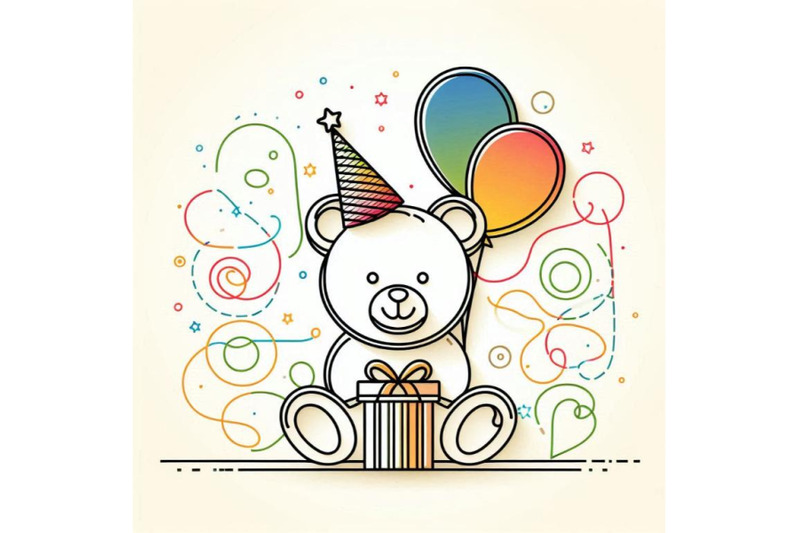 cute-toy-teddy-bear-and-birthday-card-background