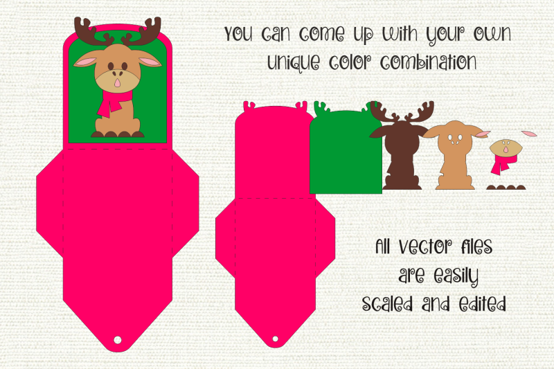 christmas-moose-gift-card-holder-paper-craft-template