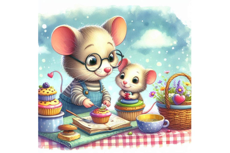 cute-mice-illustration-funny-cartoon-mouse