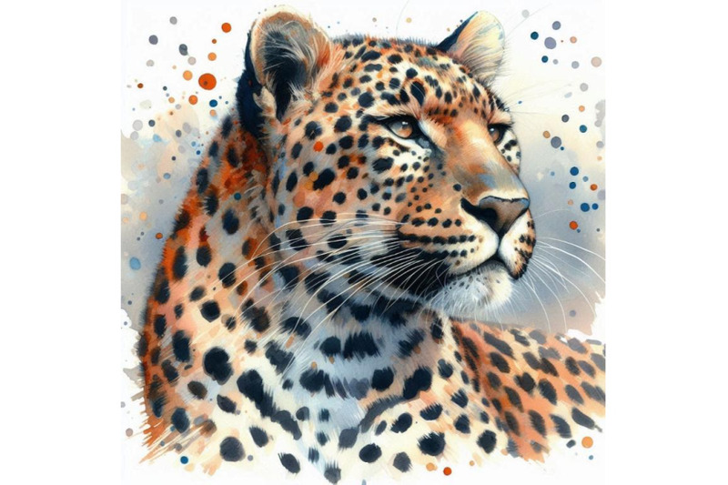 leopard-hand-drawn-watercolor-illustration