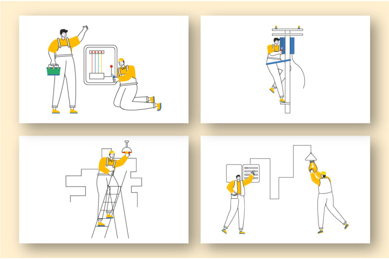 25-lighting-and-electricity-energy-illustration