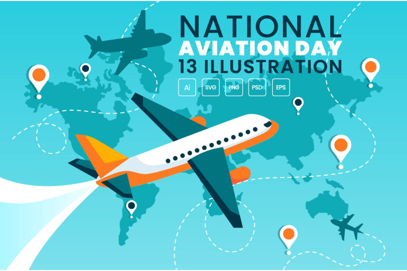 13-national-aviation-day-illustration