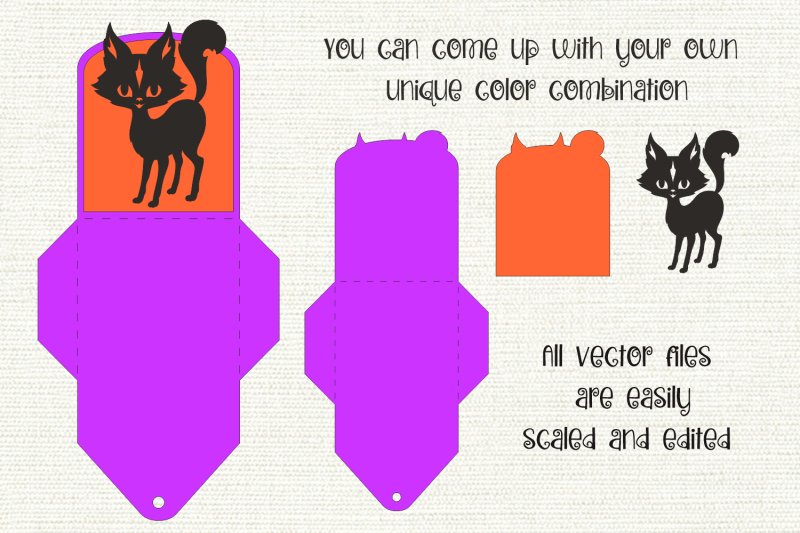 black-cat-halloween-gift-card-holder-template