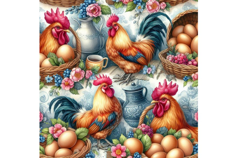 seamless-pattern-with-chicken-and-rooster