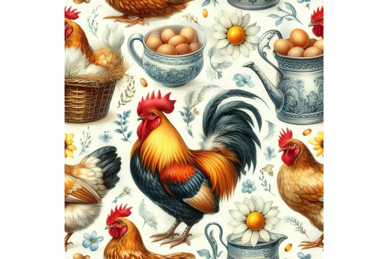 seamless-pattern-with-chicken-and-rooster