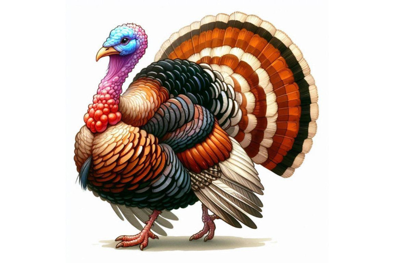 turkey-bird-cartoon-farm-bird