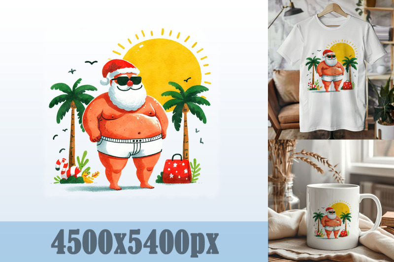 beach-santa-christmas-in-july