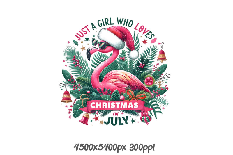 christmas-flamingo-in-july-art