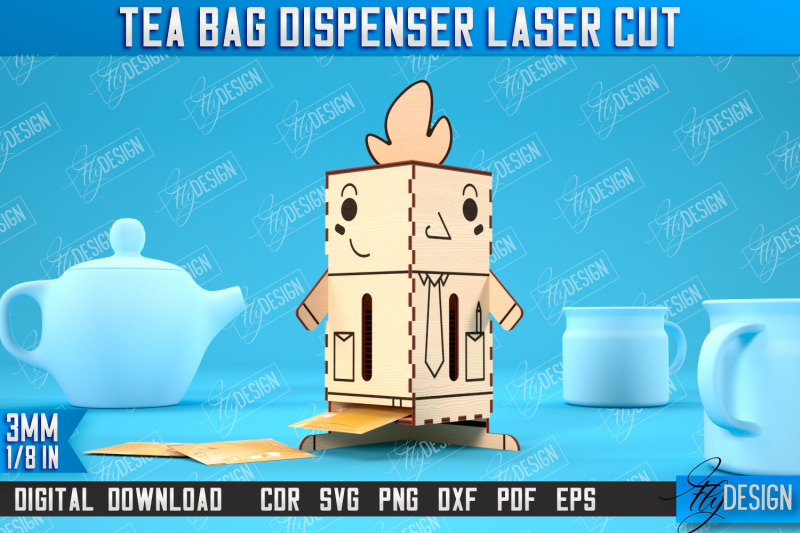 tea-bag-dispenser-tea-bag-holder-tea-bag-organizer-cnc-file