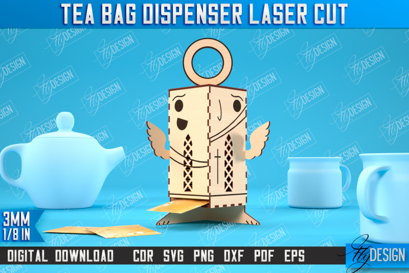 tea-bag-dispenser-tea-bag-holder-tea-bag-organizer-cnc-file