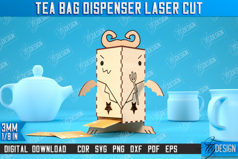 tea-bag-dispenser-tea-bag-holder-tea-bag-organizer-cnc-file