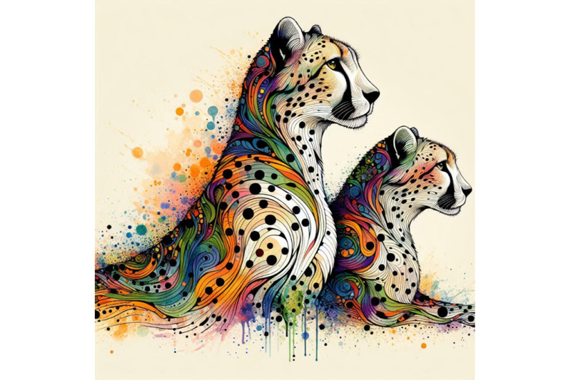 cheetah-t-shirt-graphics-african-animals-cheetah-illustration-wit